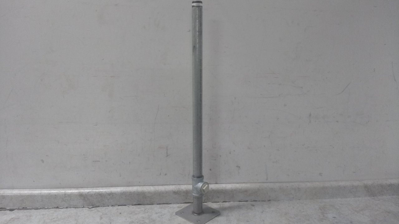 Hughes Safety 18G75G 103 In Height 20 Max GPM Floor Mount Shower with Eyewash