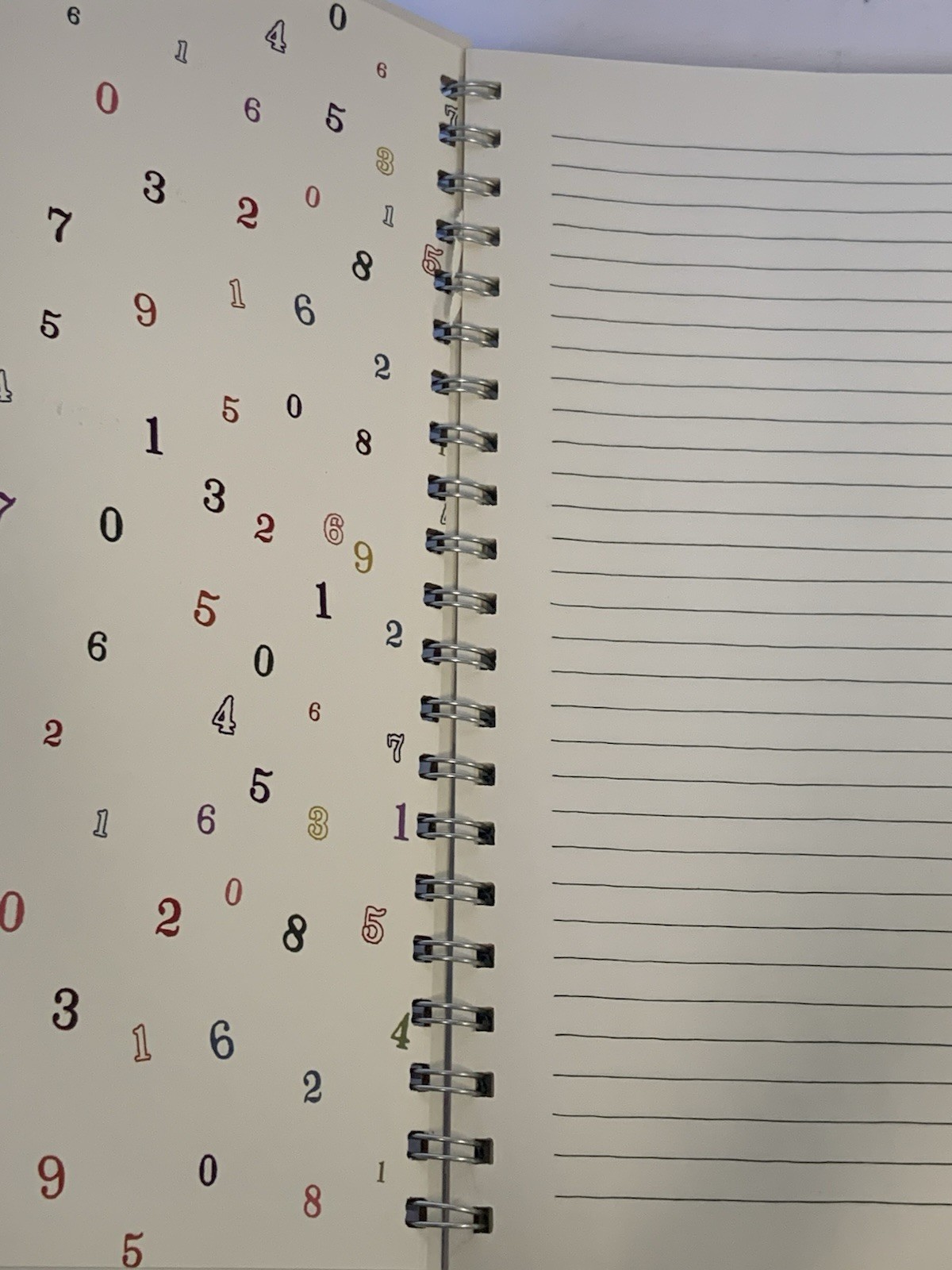 Rae Dunn NOTE BOOK Spiral Journal Notebook Lined Pages Minimalist Decor Accent