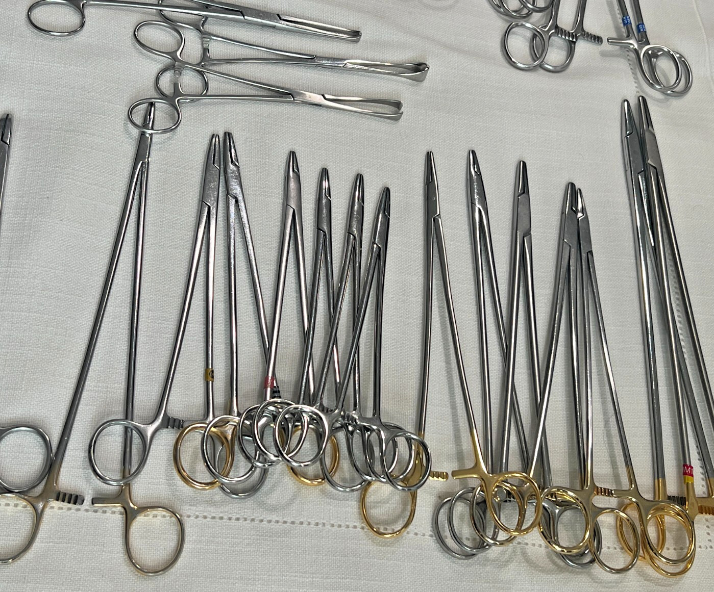 Assorted Lot of 108 Various Brand & Size Of OR Medical Surgical Instruments, S.S