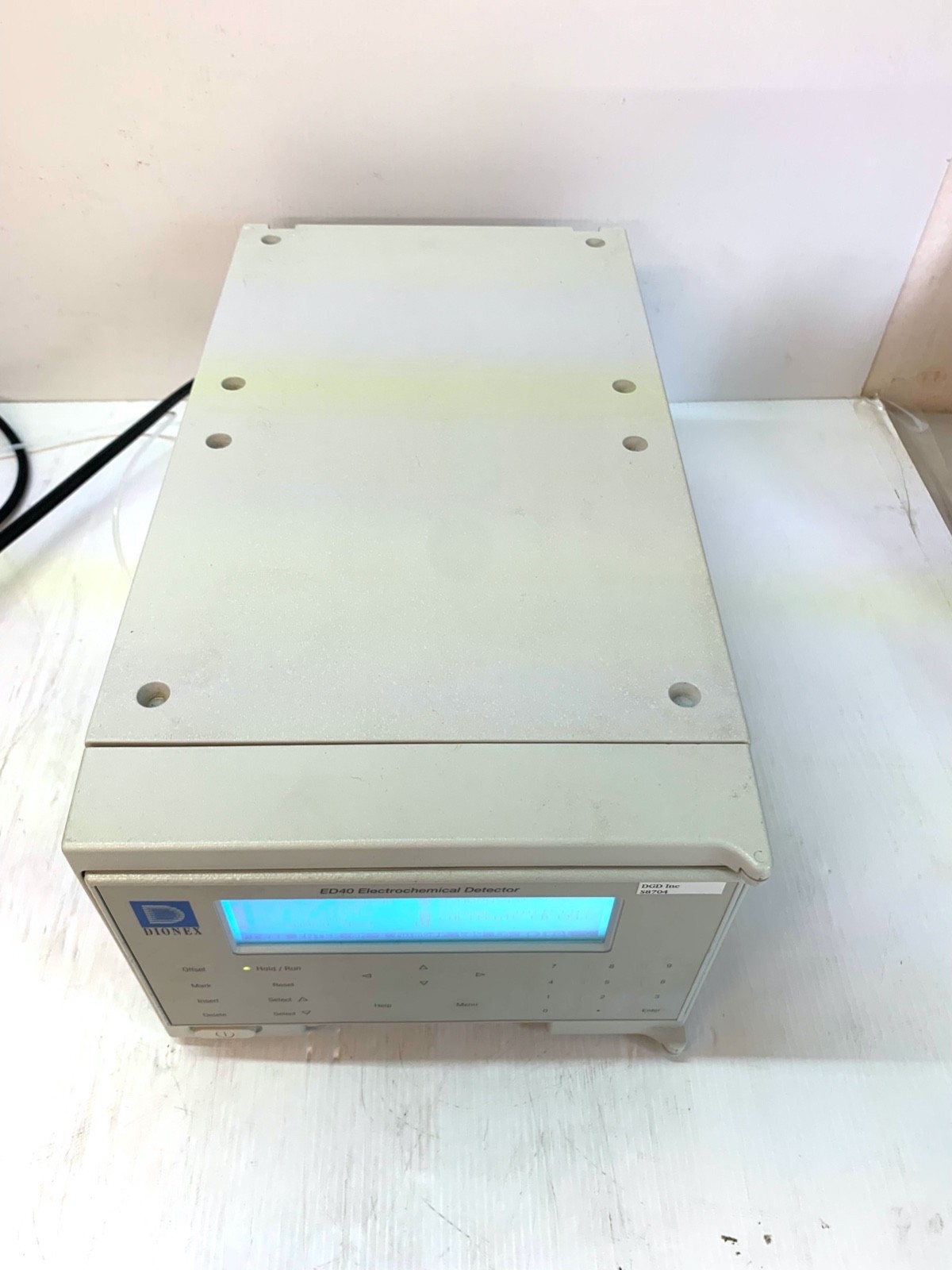 Dionex ED40-1 Electrochemical Detector Working Condition S8704 ARA