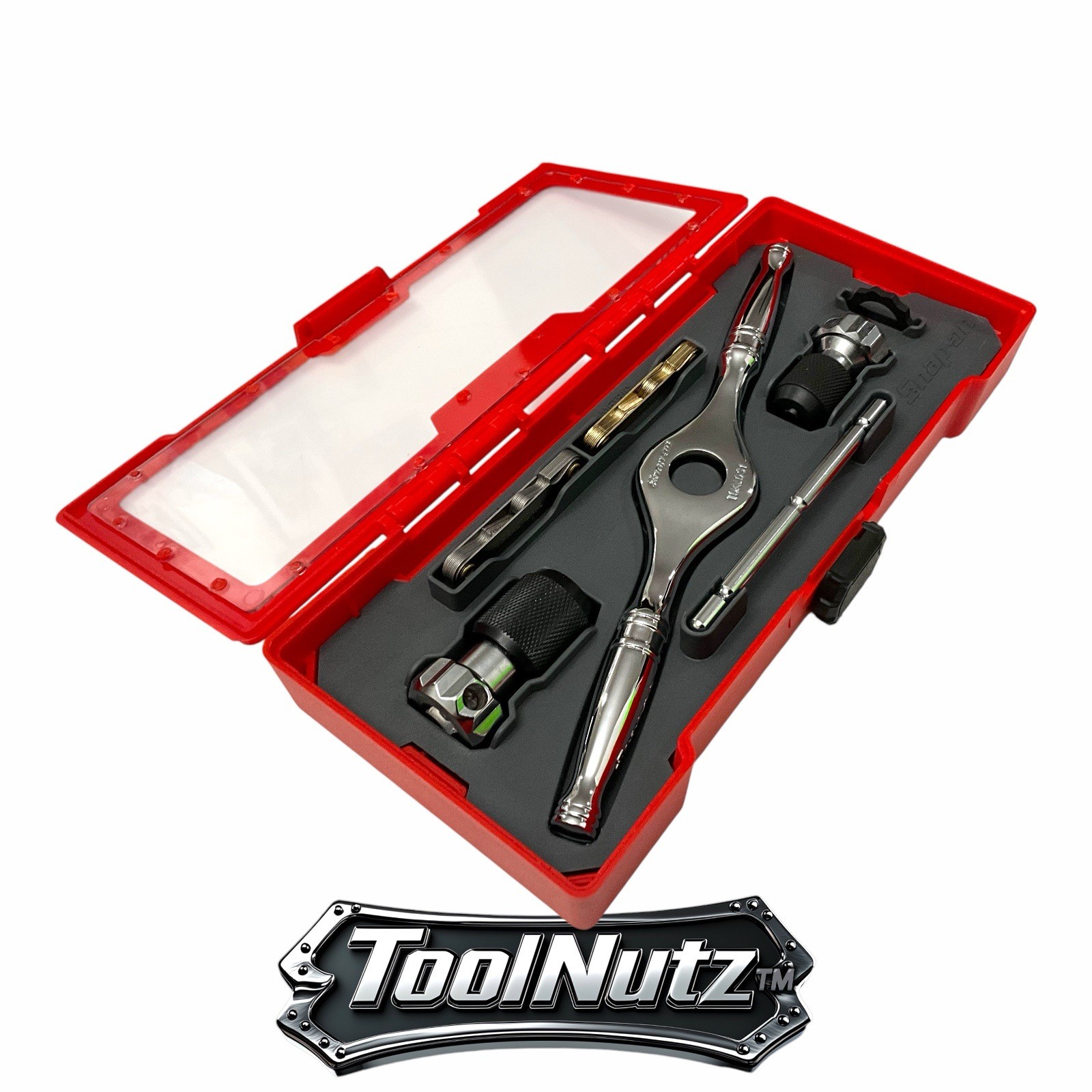 Snap-on Tools NEW TDRSET 7pc Tap and Die Tool Set SAE-Metric Thread Pitch Gauge