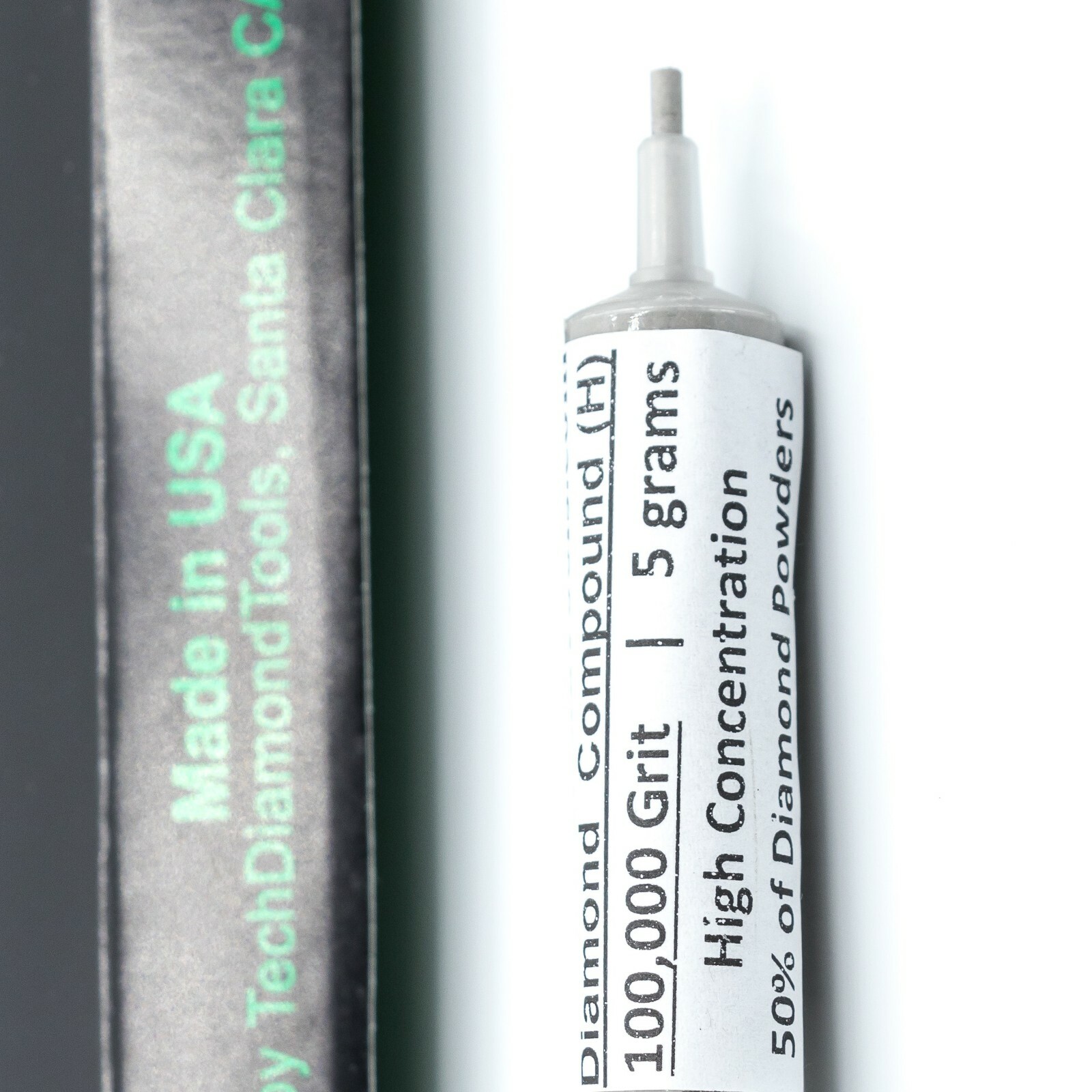Diamond Polishing Paste 100,000 Grit 0-0.25 Micron (H) 50% Concentration, 5 gr