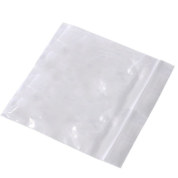Clear Zip Seal Plastic Bags Jewelry Zipper Top Lock Reclosable Baggies 2 mil