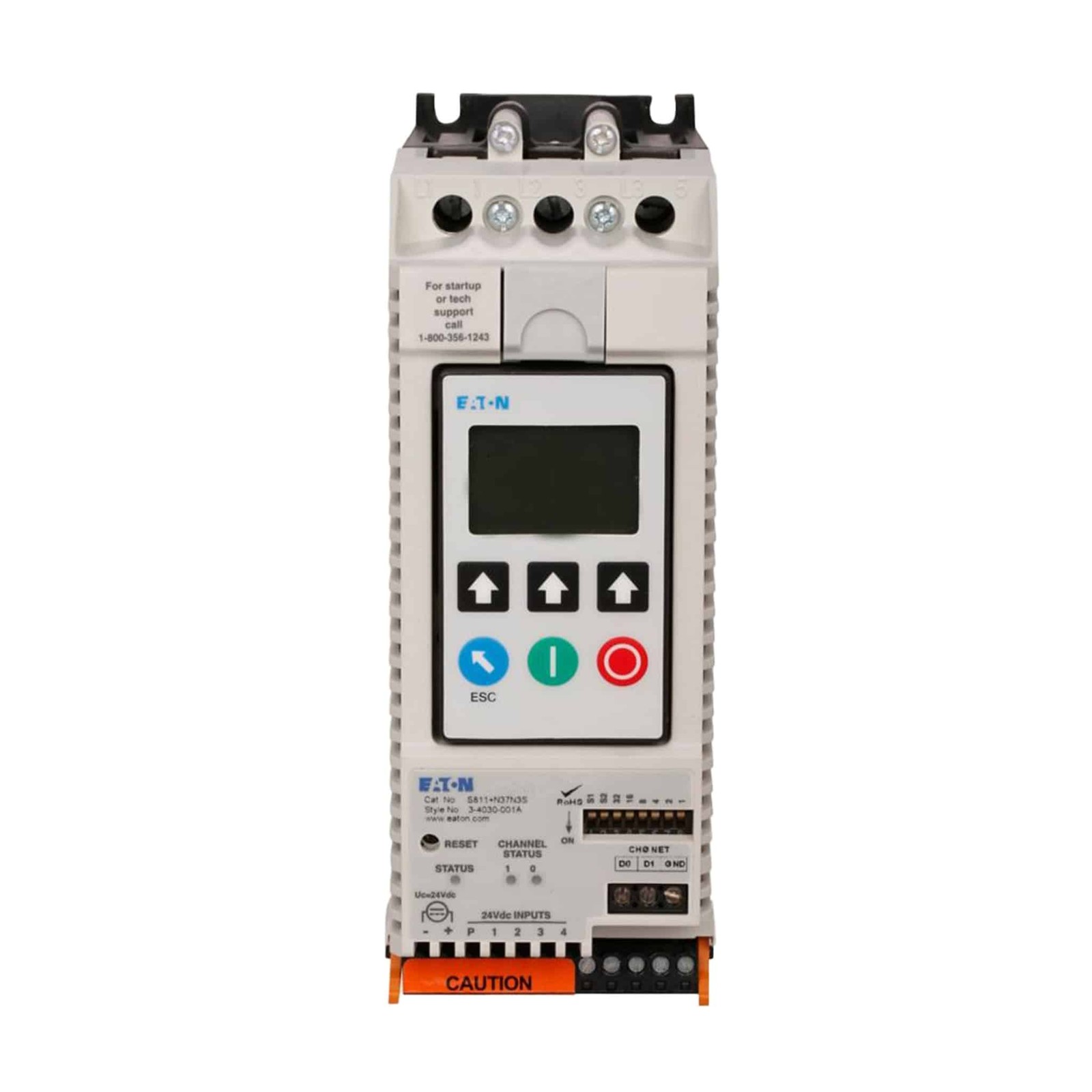 S811+N37N3S-600V – Eaton S811+ Series Softstarter