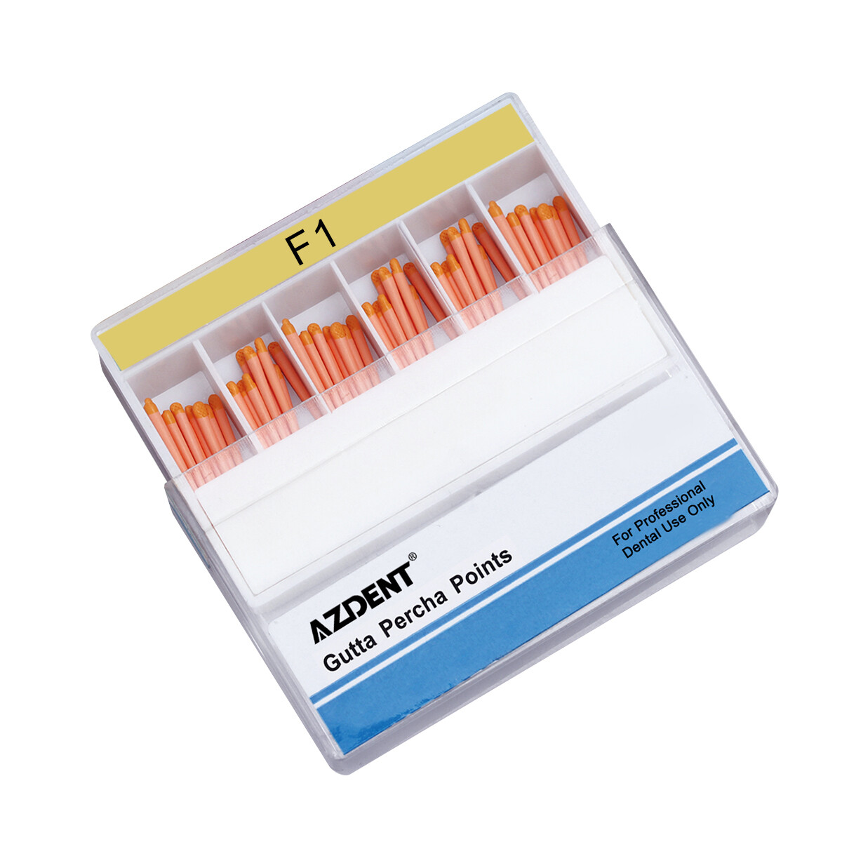 Dental Endo Gutta Percha Points Tips Root Canal ObturationGP 0.04/0.06 F1 F2 F3