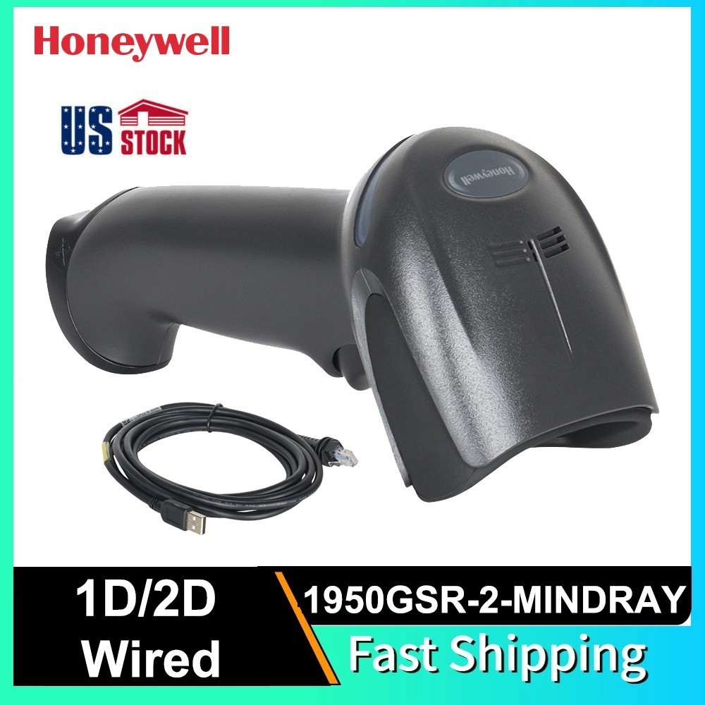 Honeywell Xenon 1950GSR-2-MINDRAY 2D Handheld Area Image USB Barcode Scanner US