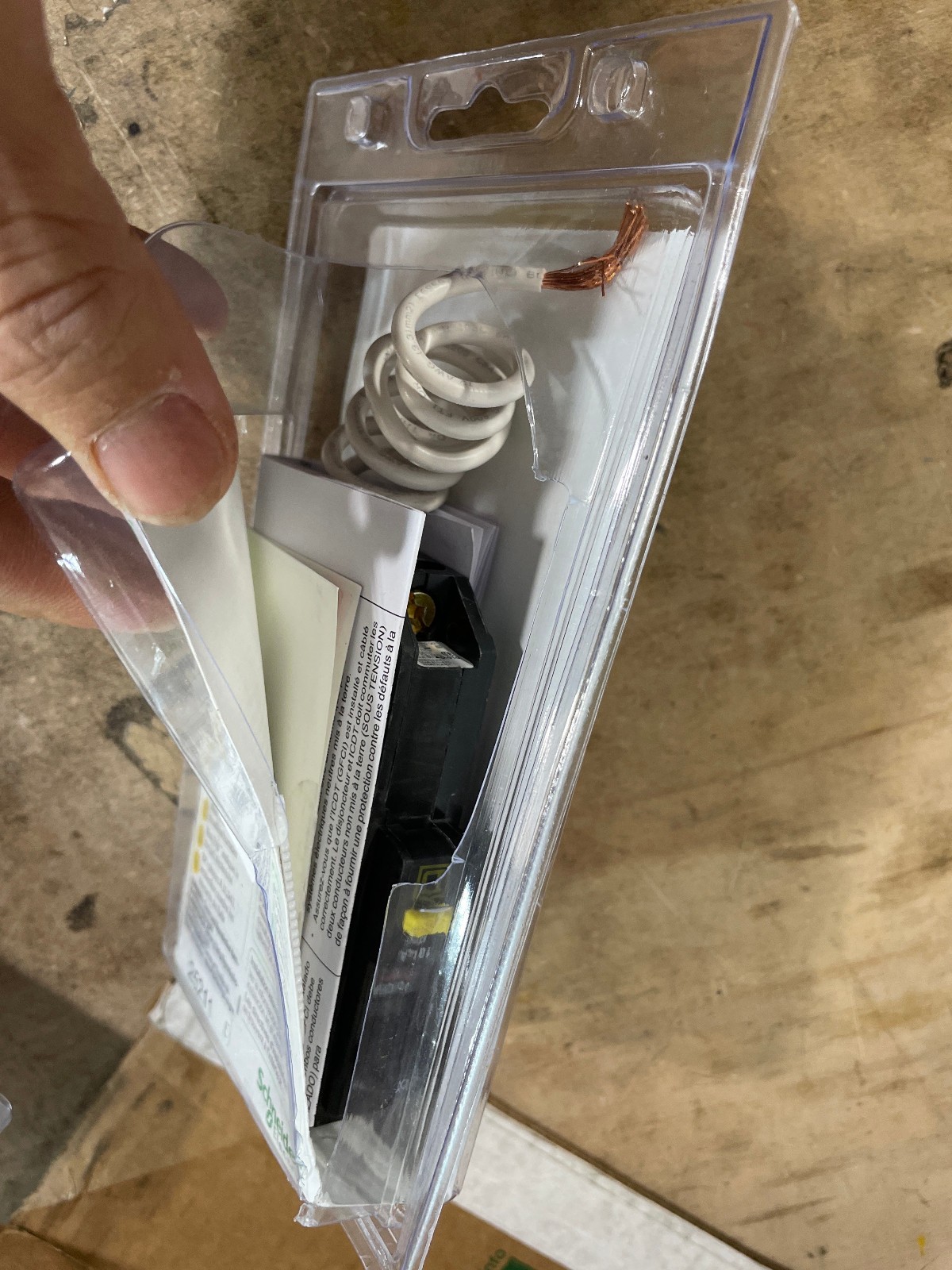 Square D – QO120GFIC QO 20A Single-Pole GFCI Circuit Breaker