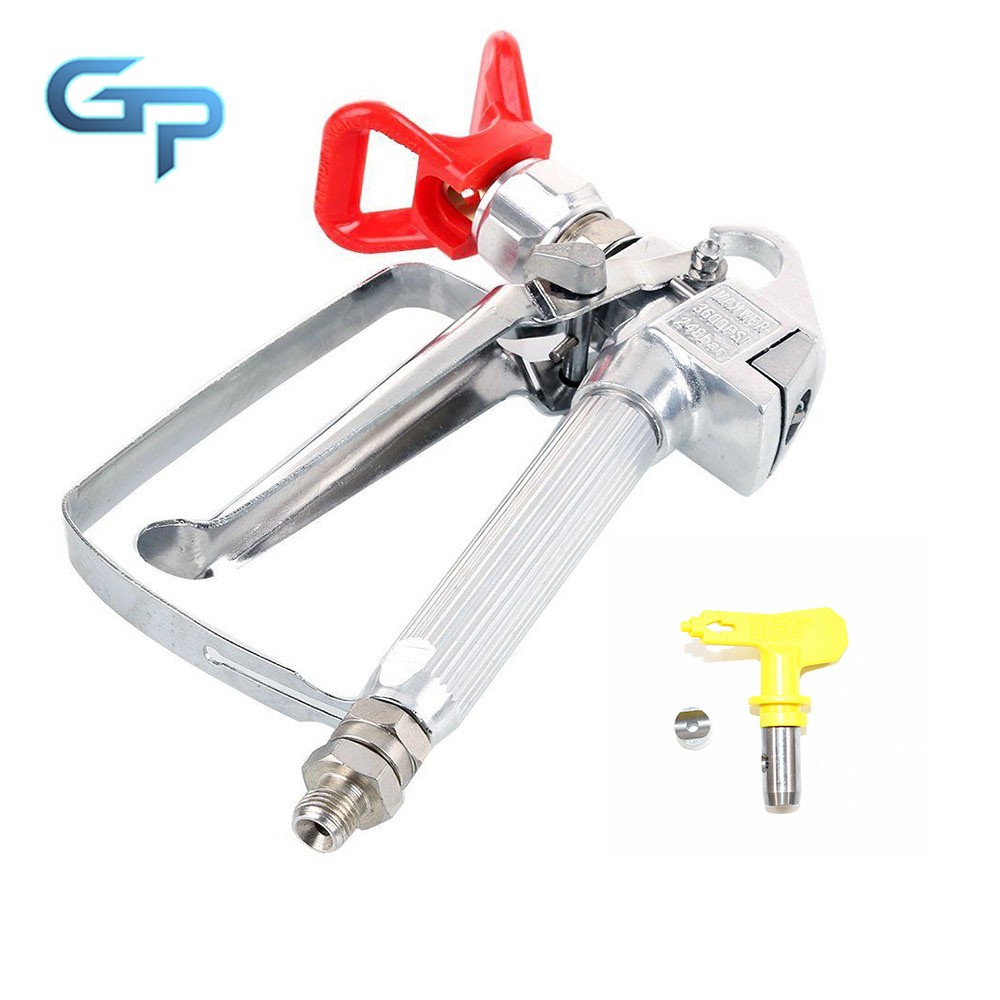 3600PSI Airless Paint Spray Gun w/ Tip&Tip Guard Sprayers Fast shipping