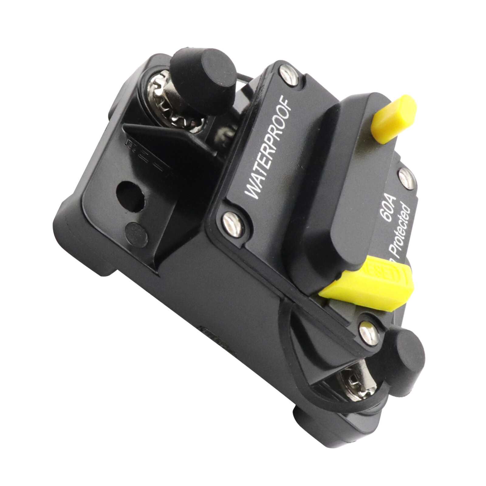 60 Amp Waterproof Circuit Breaker Auto/Marine/Solar 12-48V DC Manual Reset