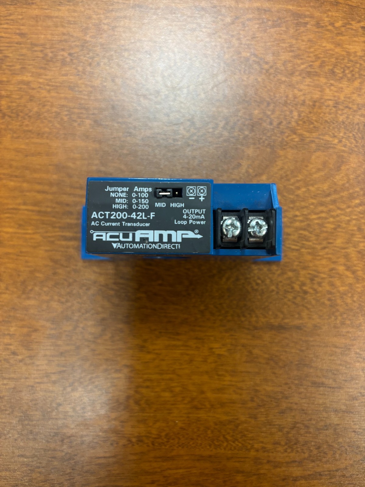 AUTOMATION DIRECT ACUAMP AC CURRENT TRANSDUCER ACT200-42L-F