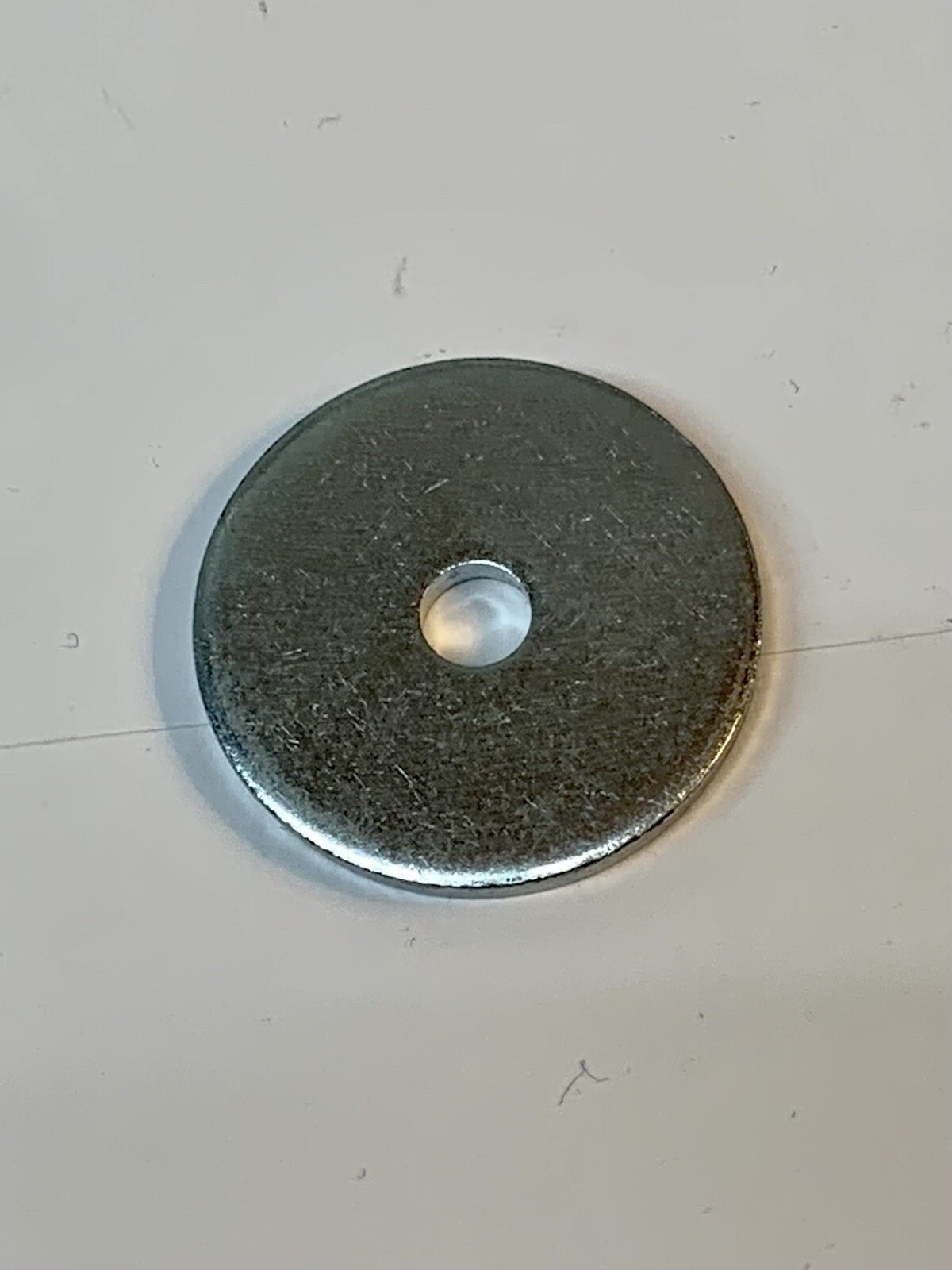 (50) 1/4” X 1-5/8” X 3/16” Thick Fender Flat Washer Steel 1/4” Bolt Size Zinc