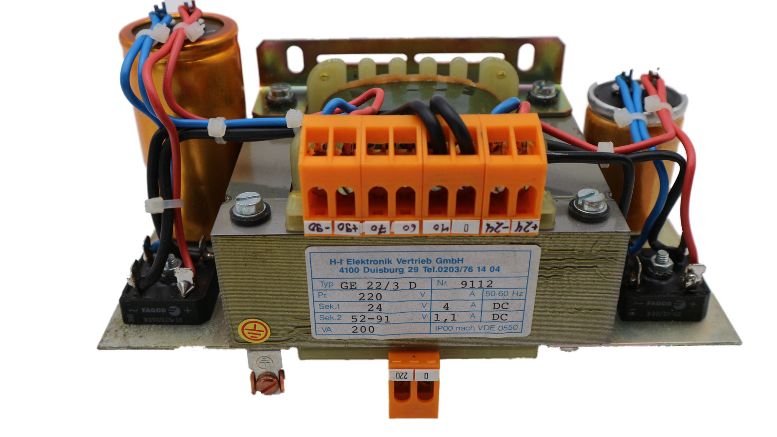 H-I Electronics GE 22/3 D