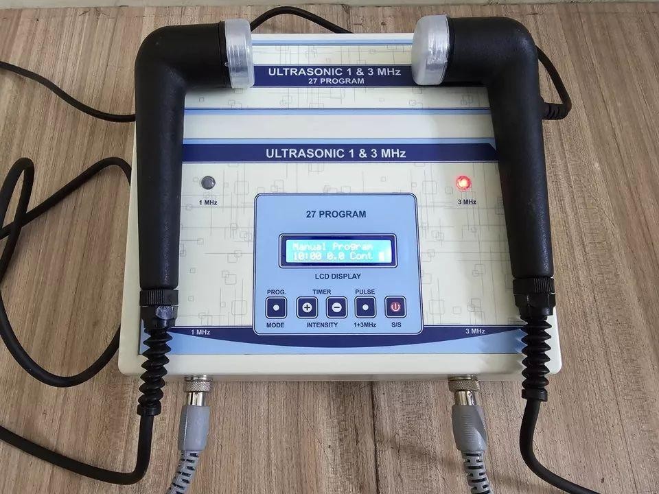 US Pro Ultrasound Therapy 1MHz & 3MHz Unit Home Use Physical Therapy Machine
