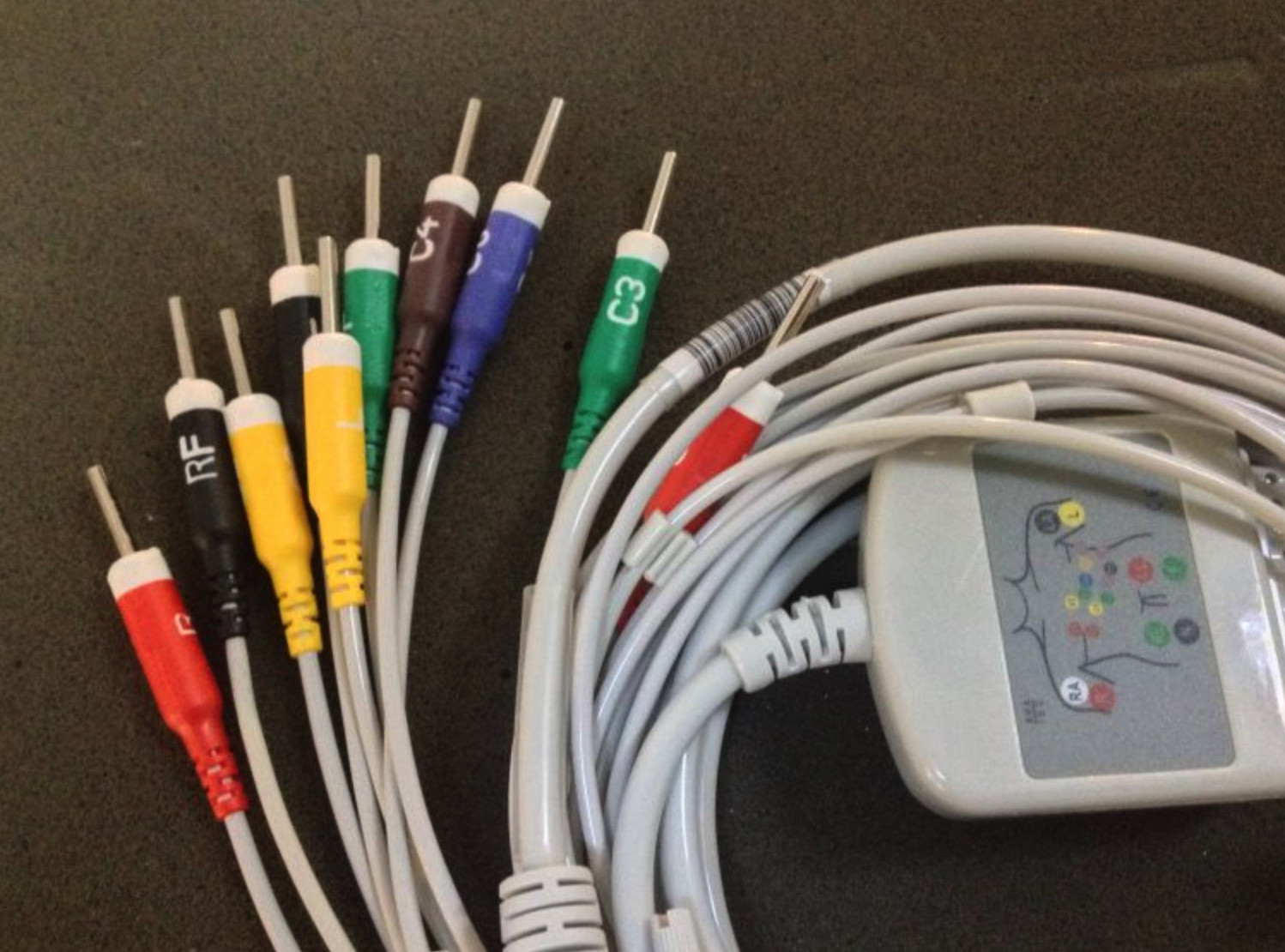 Nihon Kohden 10leads ECG Cable din3.0 IEC Compatible 15pin Connector