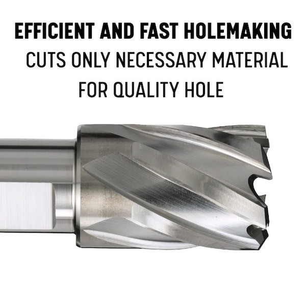 Drill America DWC5-530-281 2″×2″ HSS Annular Cutter w/ Pilot Pin