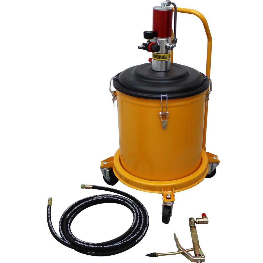 Pneumatic Grease Gun 30L 0.6-0.8 MPa Input 30-40 MPa Output 1:50 0.85L/min