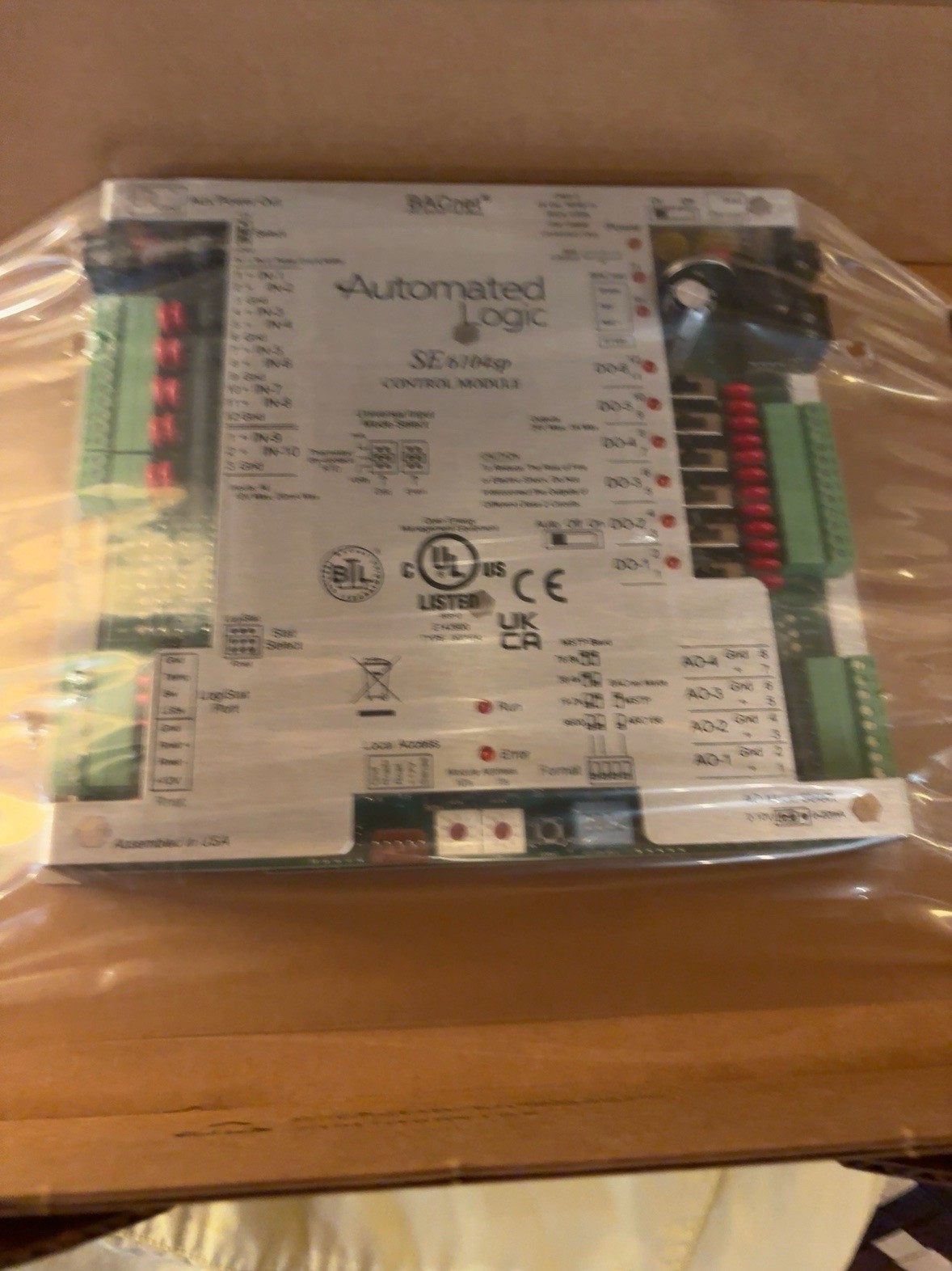 Automated Logic SE6104SP BACnet HVAC Building Automation Control Module NEW