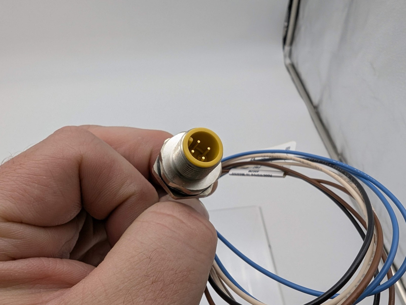 Turck FS 4.4-0.5 Actuator & Sensor Receptacle M12 4 Pin Male 0.5 Meter