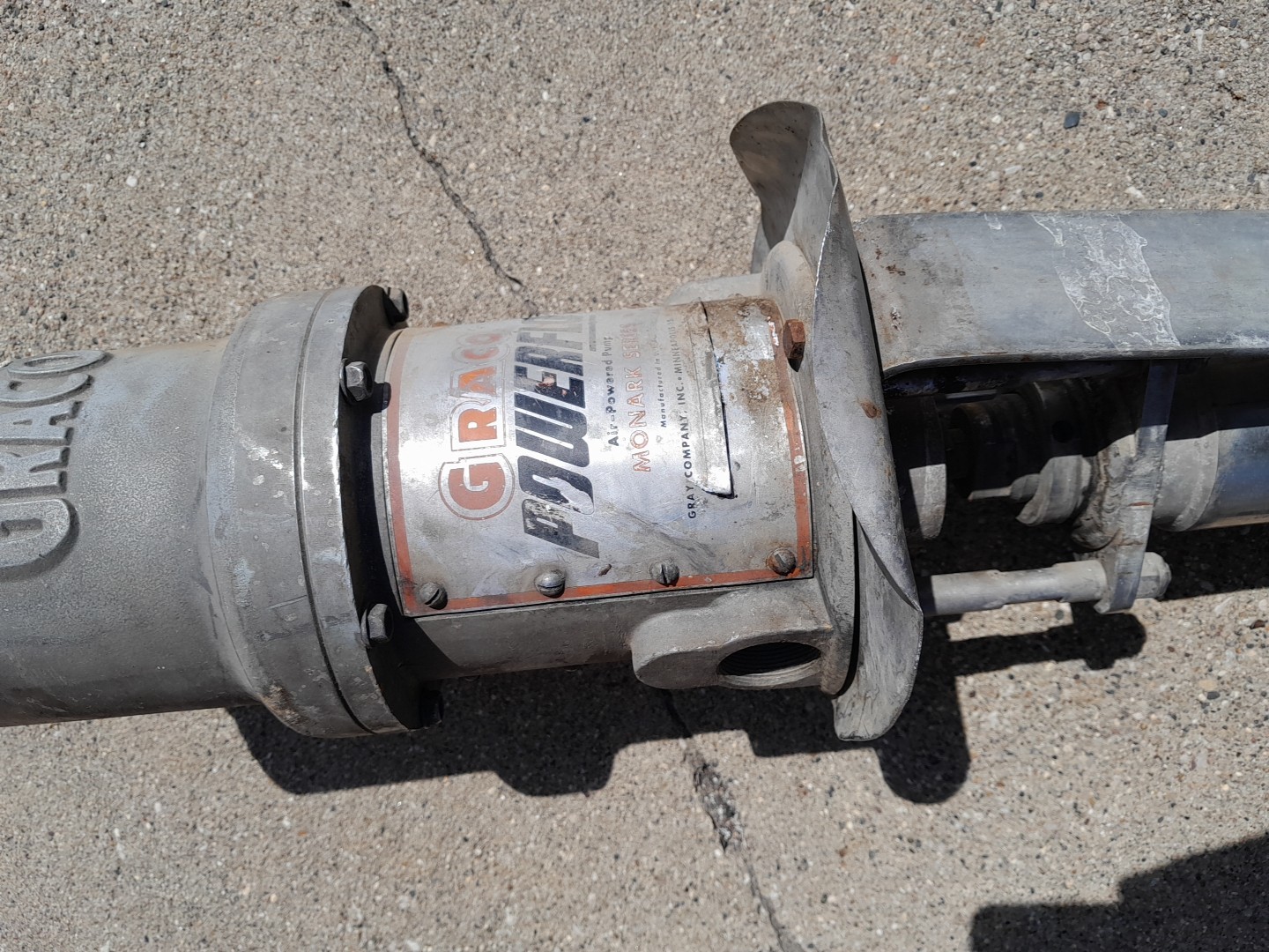Graco 205-997/205638 Monark Air Powered Pump & Power Head