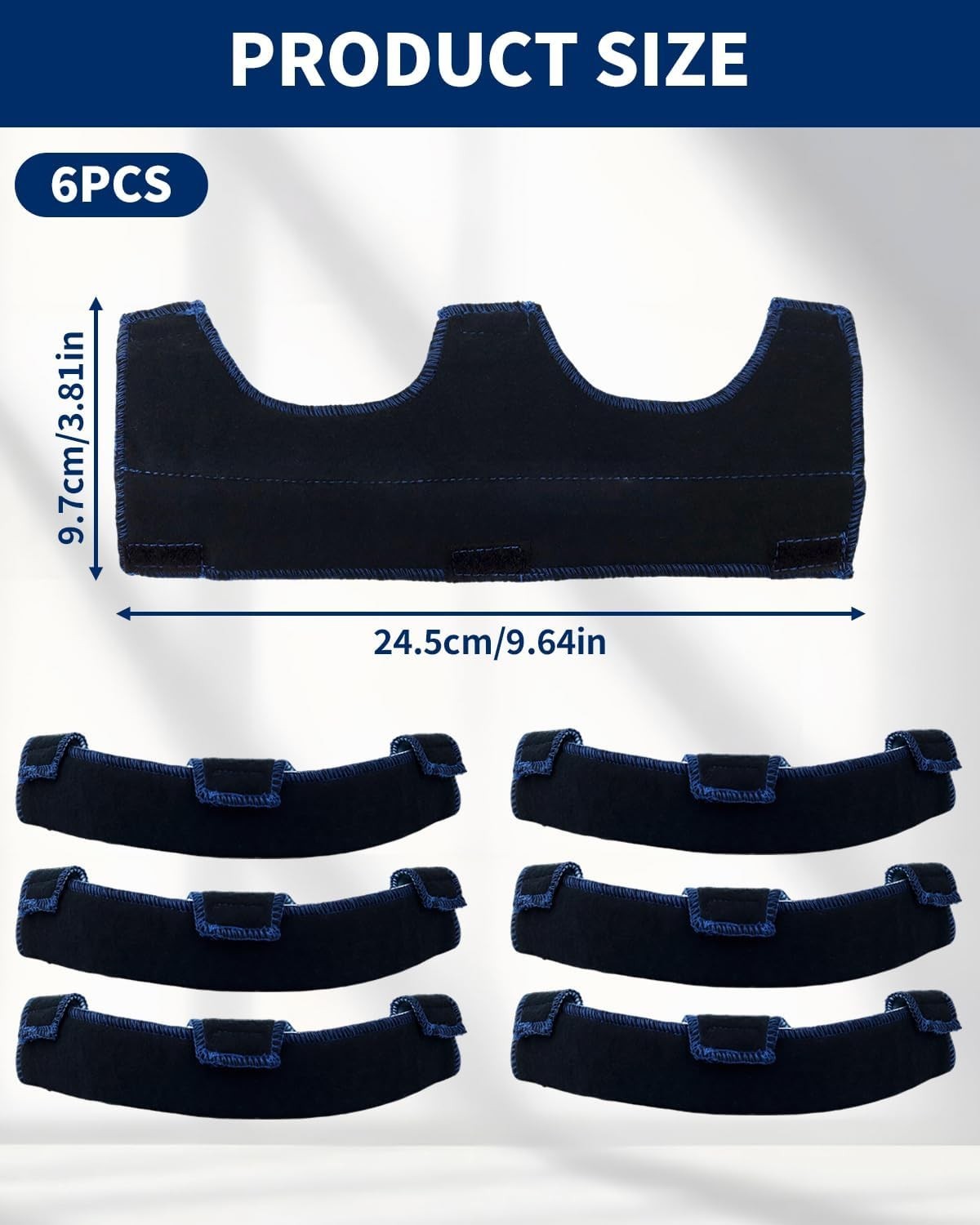 6 PCS Hard Hat Liner, Hard Hat Sweatband, Washable Hardhat Sweatband, Reusable F