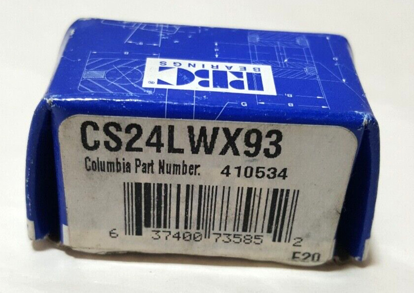 RBC BEARING CS24LWX 93 , COLUMBIA PART NUMBER 410534 , CS-24-LWX-93
