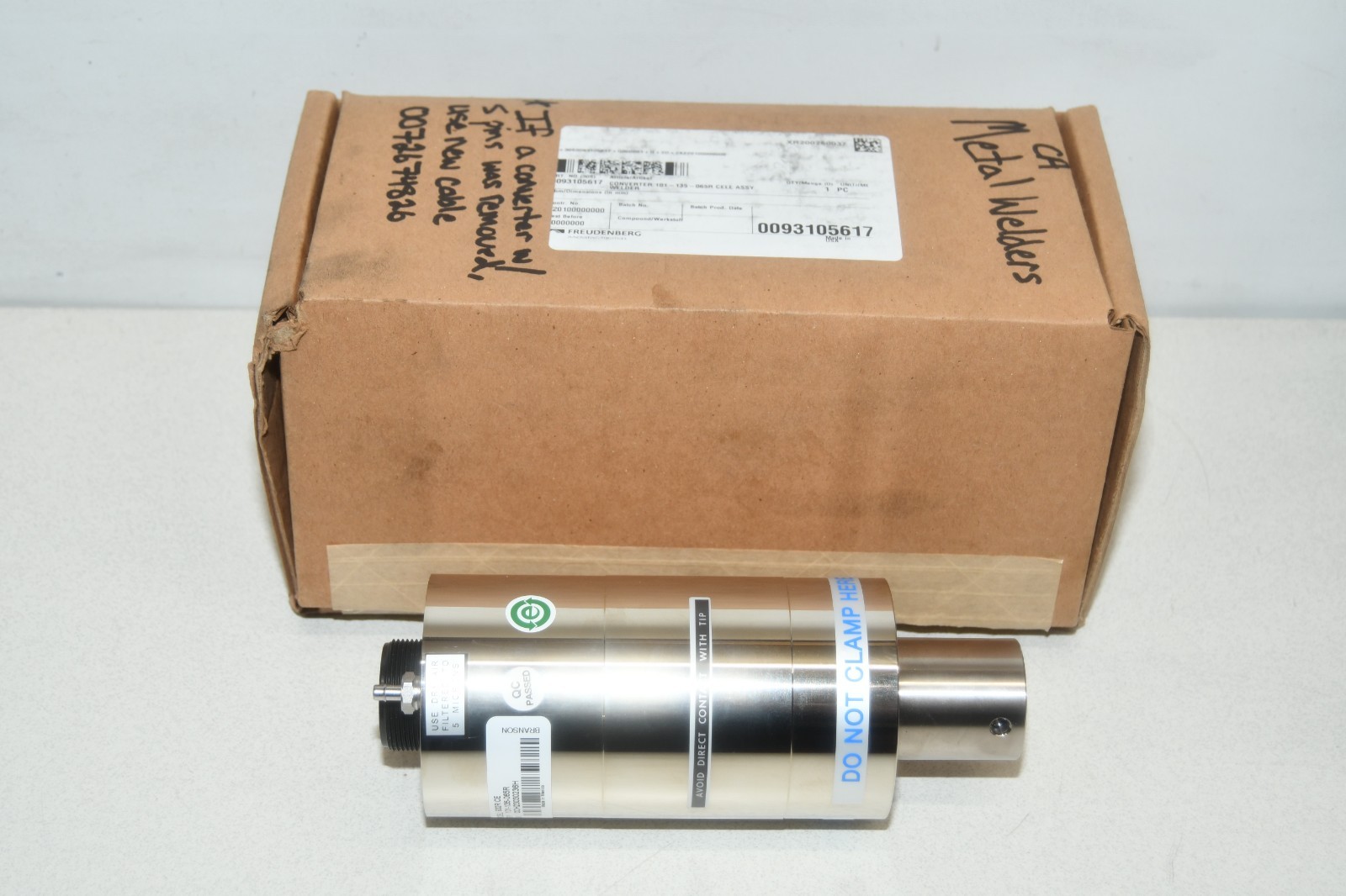 ^ Branson 932R CE Ultrasonic Welder Converter Transducer #X8184