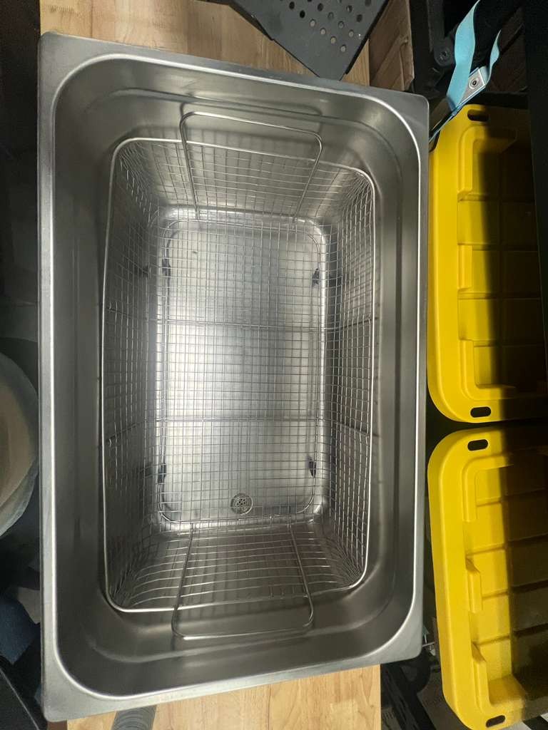 OZL-30A 30L Ultrasonic Cleaner 40kHz 600W Heated w Basket and Fully Working