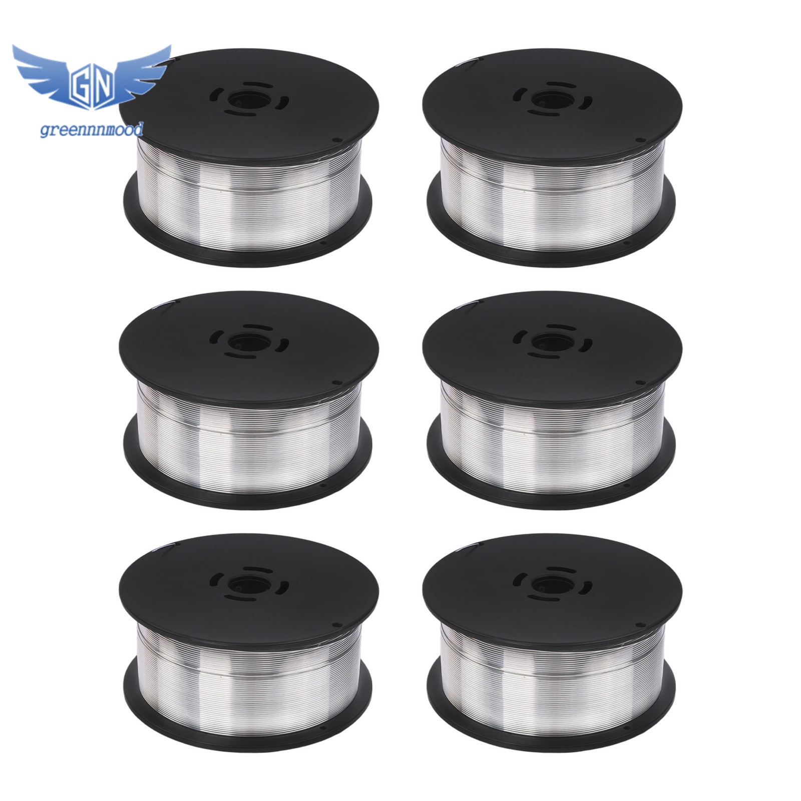 6 Pack Aluminum ER4043 MIG Welding Wire 6 Rolls 0.035″/0.9mm 1 Ibs Each Roll