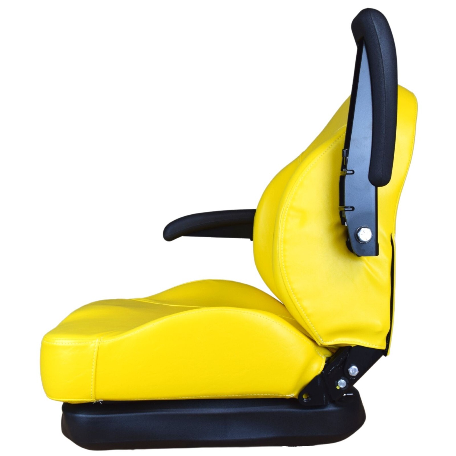 Trac Seats Yellow ProRide Suspension Seat for John Deere Mower Part # AUC11927
