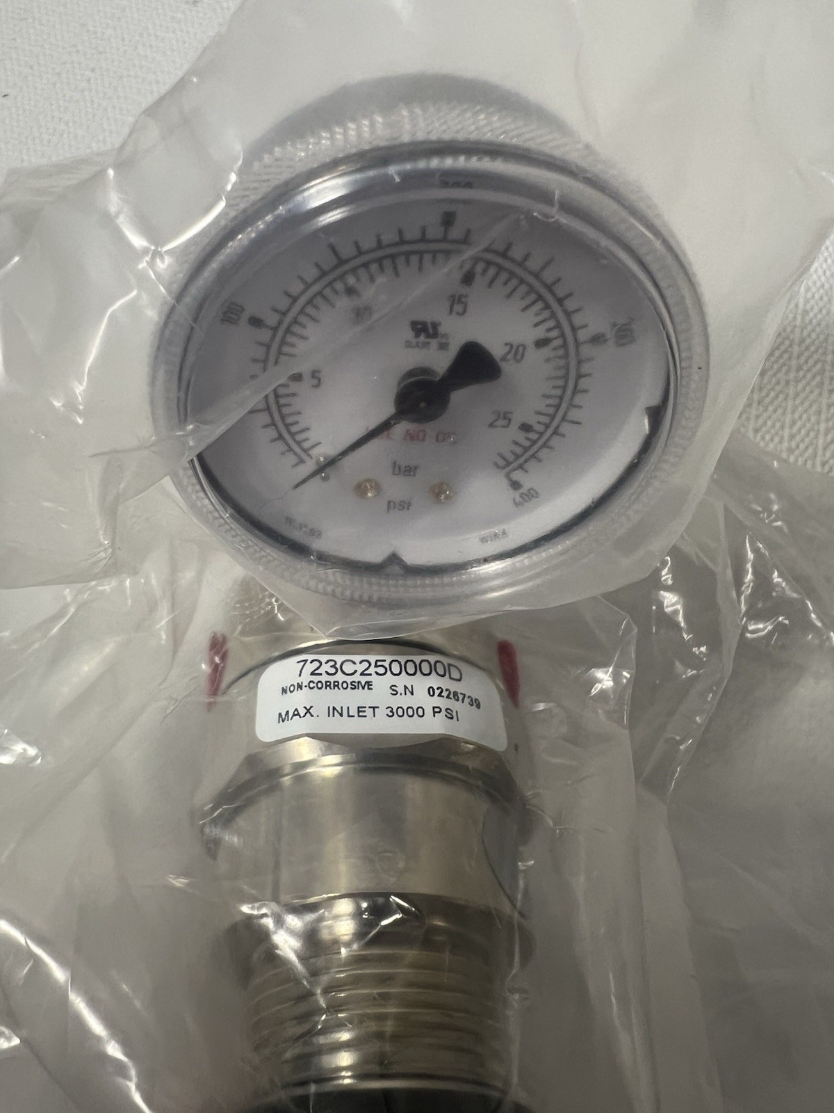 HARRIS 723C50000D High Purity Gas Regulator – New/Sealed