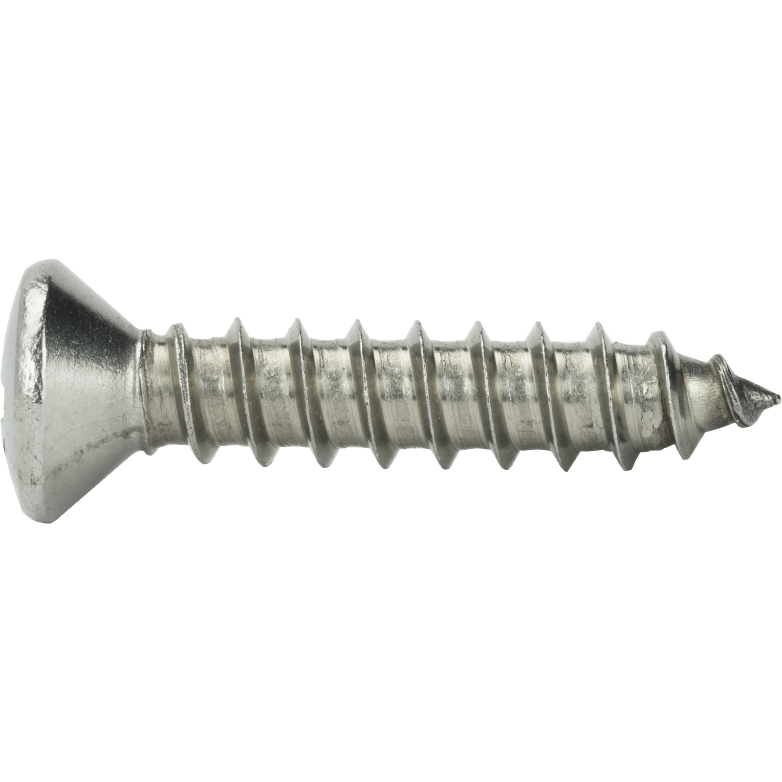 #4 Self Tapping Sheet Metal Screws Phillips Oval Head Stainless Steel All Sizes