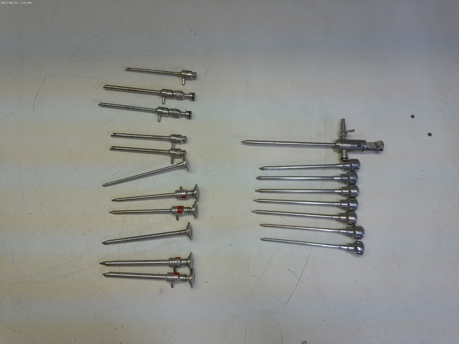 Lot Concept Mini Dyonics Arthroscopic Cannulas Sheaths 7552 4537 2209 7204708