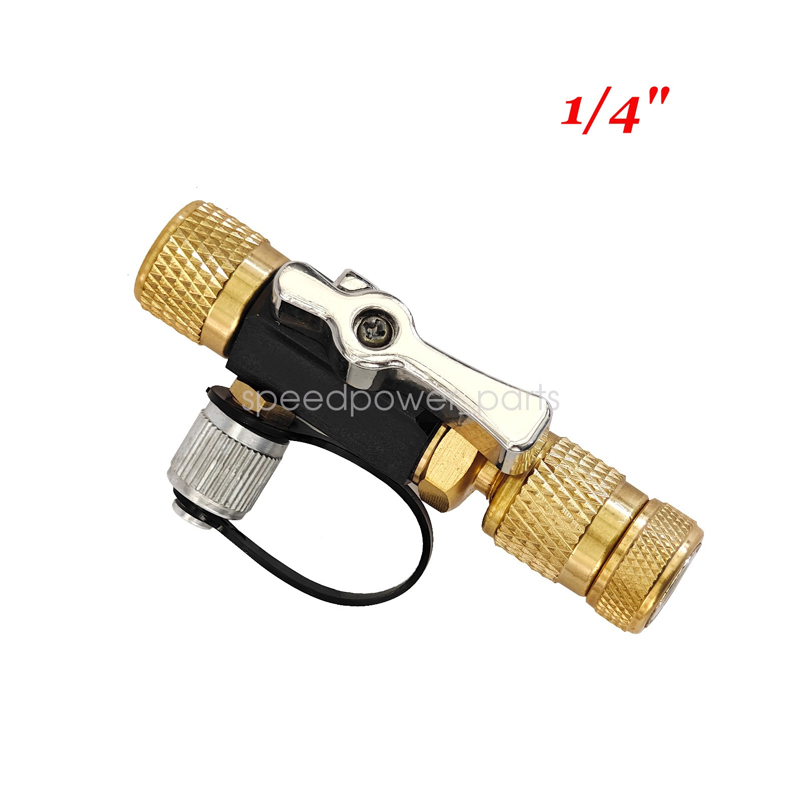 1X Mega Flow Vacuum Rated Valve Core Removal Tool –1/4″ System Connection
