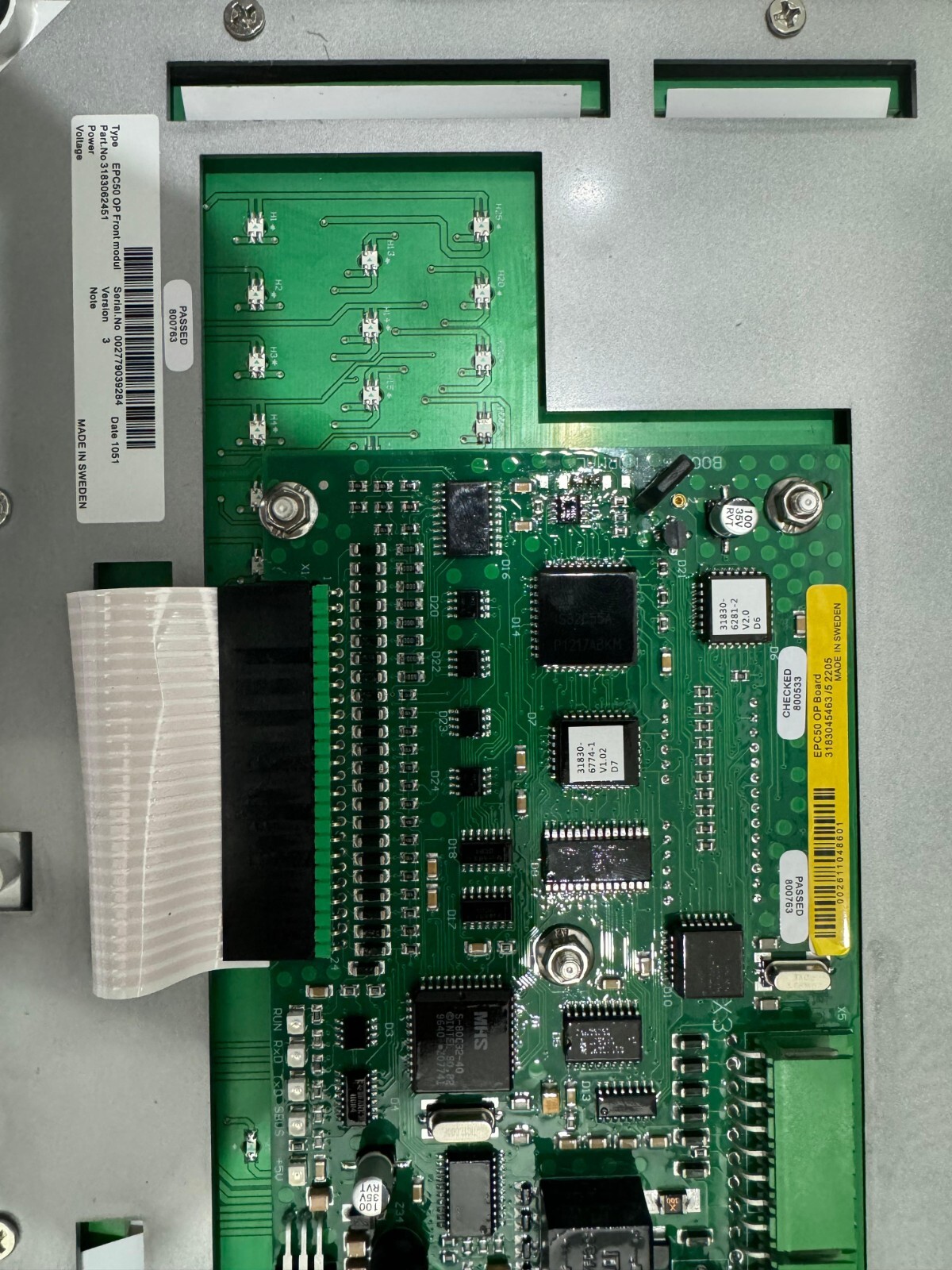 Alfa Laval EPC 50 OP Front Module With OP Board (3183062451+3183045463) BrandNew