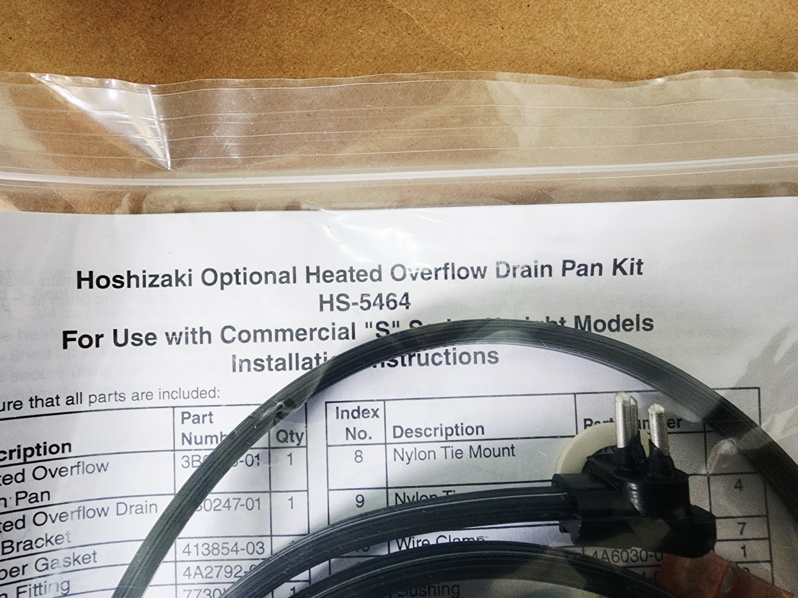 Evapoway PTC04T-1 Anti-Condensate Pan 120V, 400 Watt HS-5464 Hoshizaki 3b0185-01