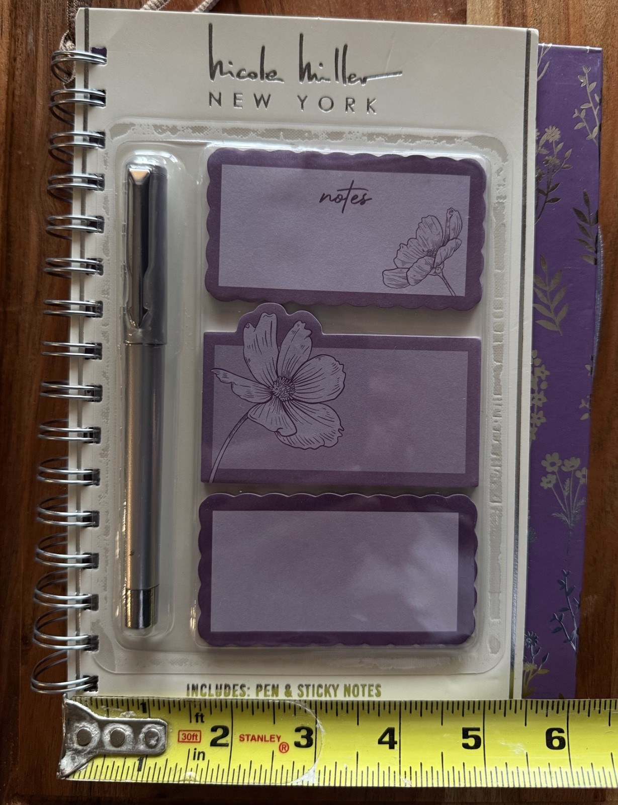 Lined Journal Notebook with ring bookmar Hardcover Journal for Writing, A