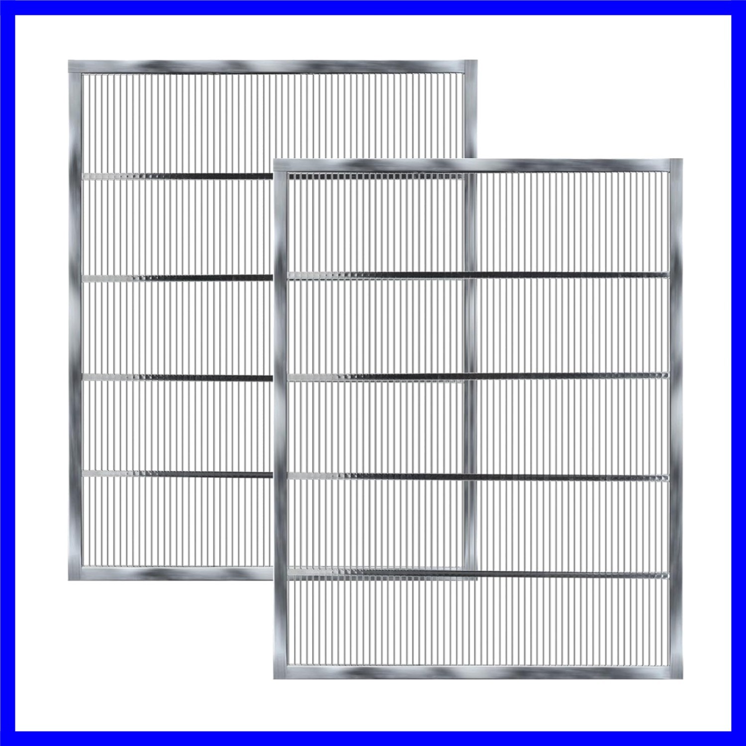 Metal Queen Excluder for 10 Frame Beehive,20.08 X 16.14 Inch Beehive Queen Ex…