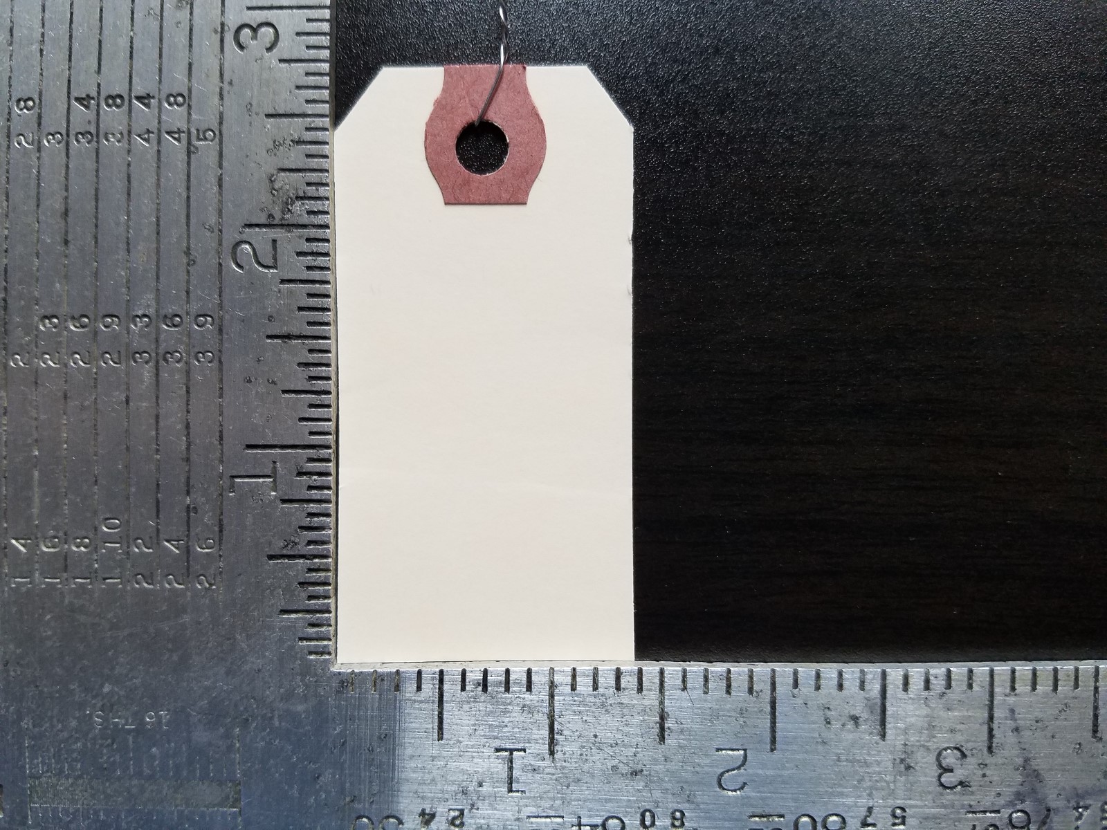 Wire Manila Tags Reinforced Hang Label Inventory Shipping Stock Size 1 2 3 4 5 6