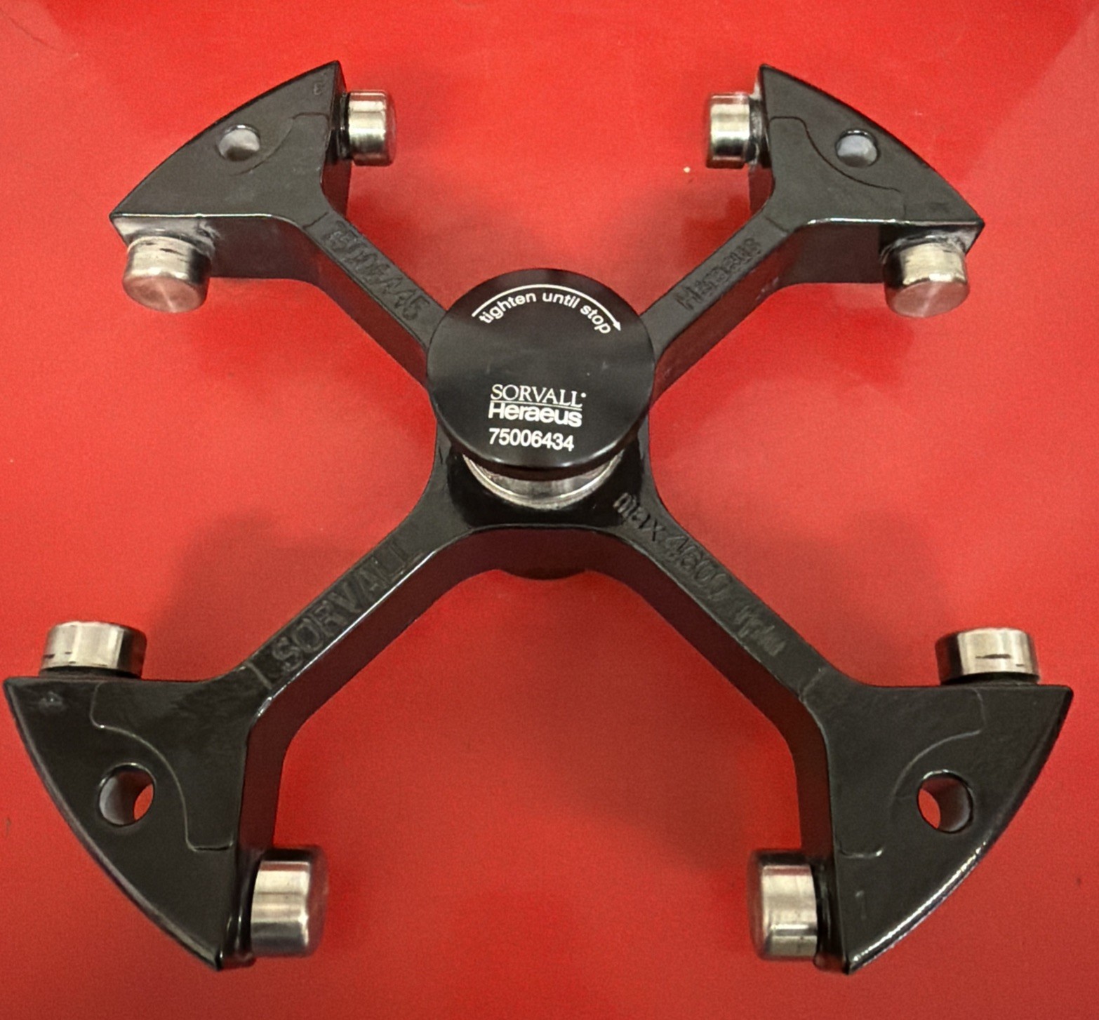 Sorvall Heraeus Centrifuge Swing Rotor 75006445, 75006434 4600RPM