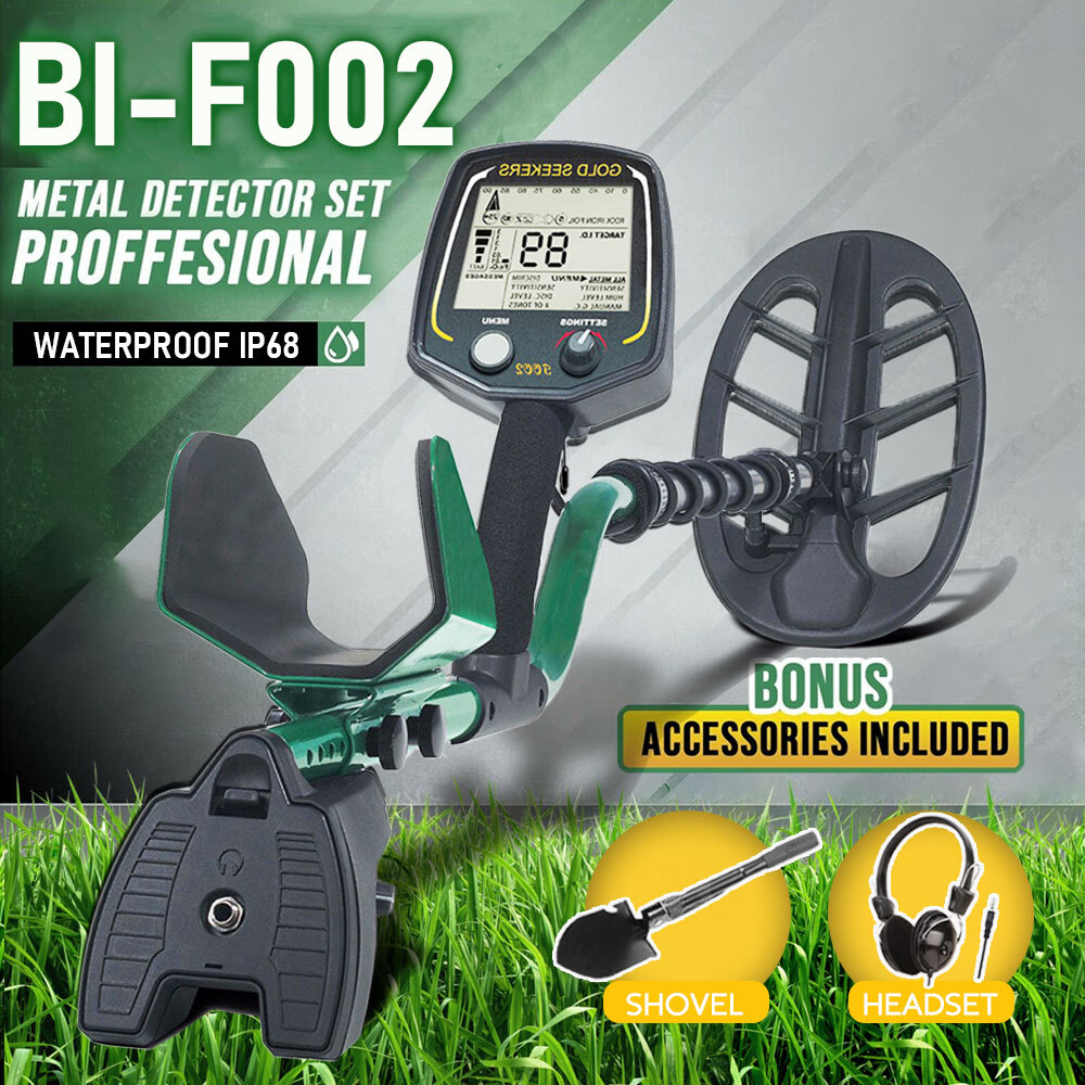 Detector de metales, Best Detector de oro impermeable de alta precisión 8 modos