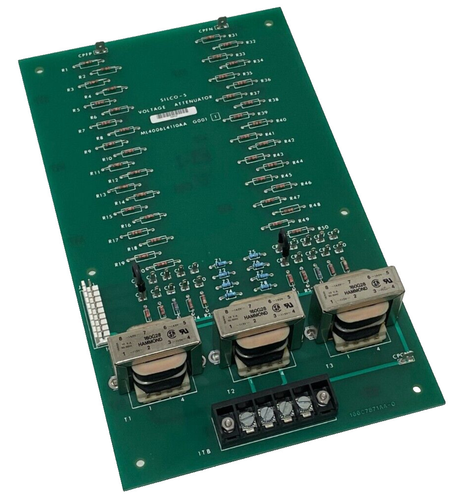 USED Silco ML4006L4110AA-G001 Voltage Attenuator Board