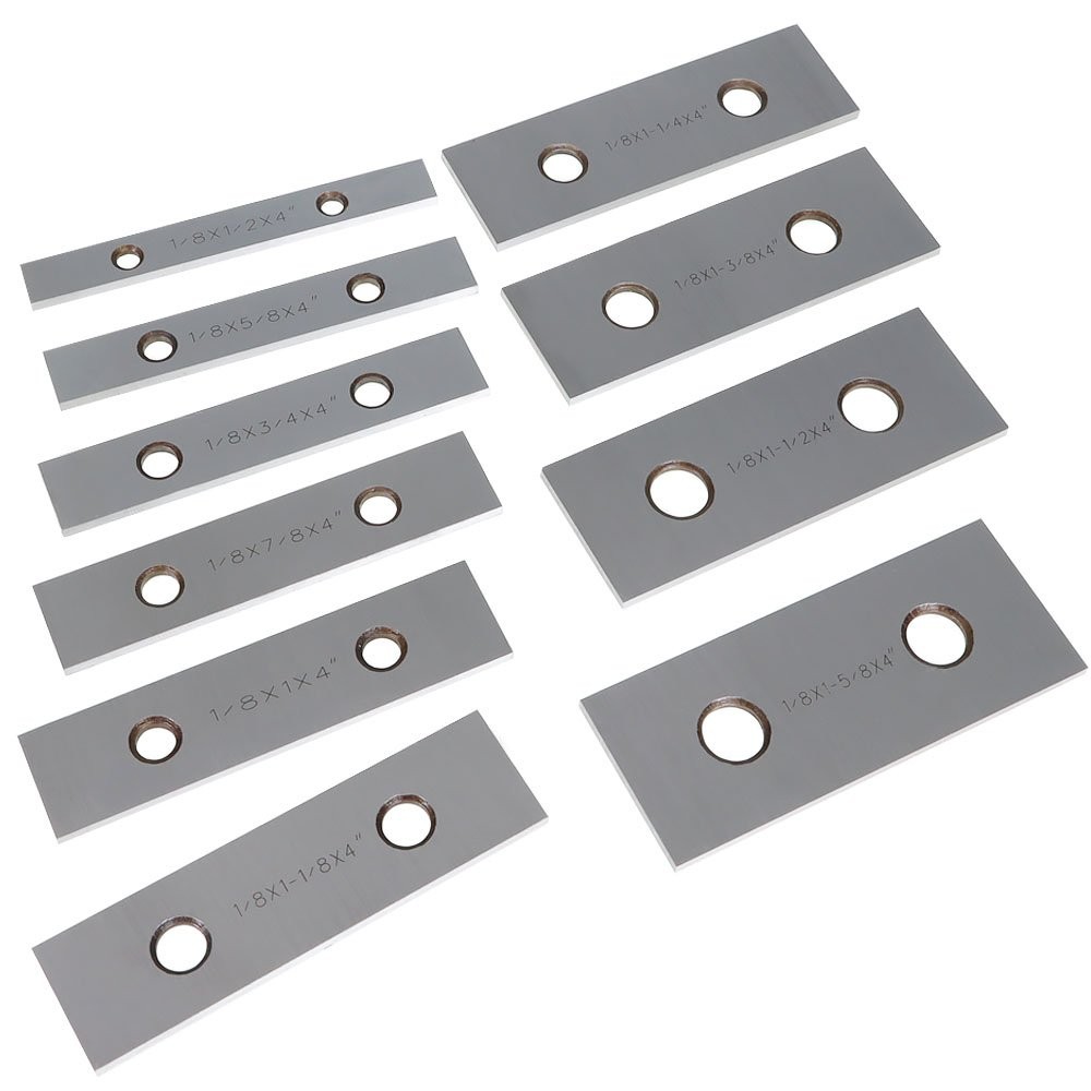 10Pair 1/8 x 4″ Precision Parallel Set 0. 001″ Hardened Steel In Case