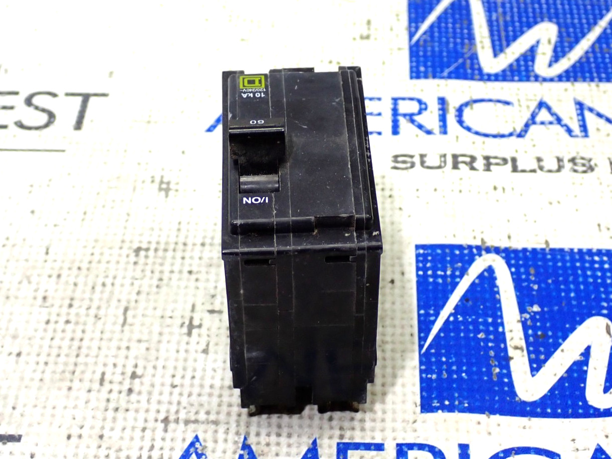 Square D QO260 2 Pole 60 Amp 120/240 Volt 10kA Type QO Plug On Circuit Breaker