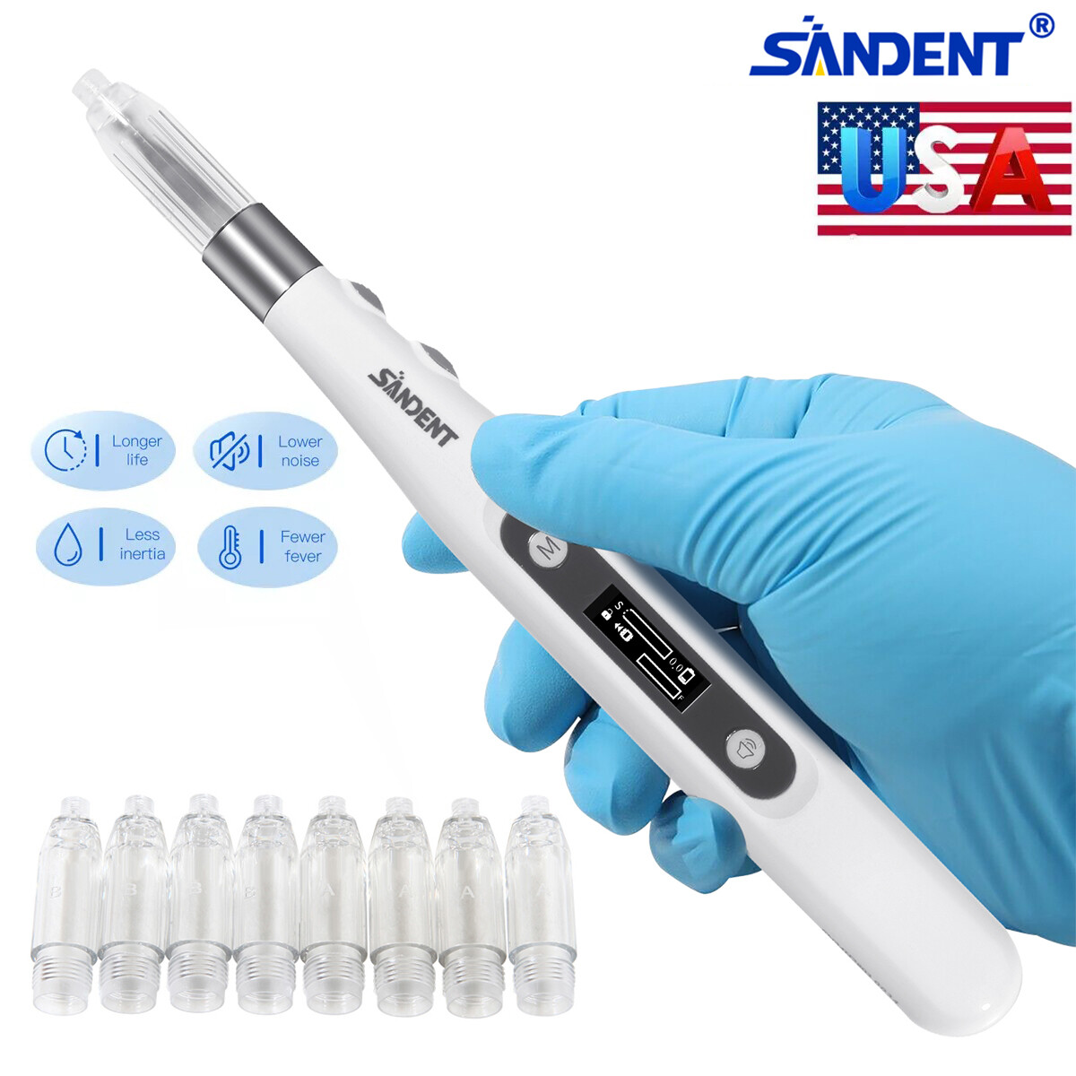 Dental Electric Painless Oral Local Anesthesia Delivery Device USB Injection Pen