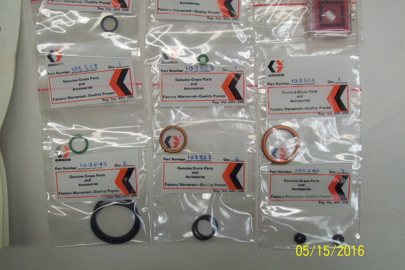 GRACO 215697 KIT (for AUTOMATIC 100 KV ELECTROSTATIC AIR SPRAY GUN 216-119)