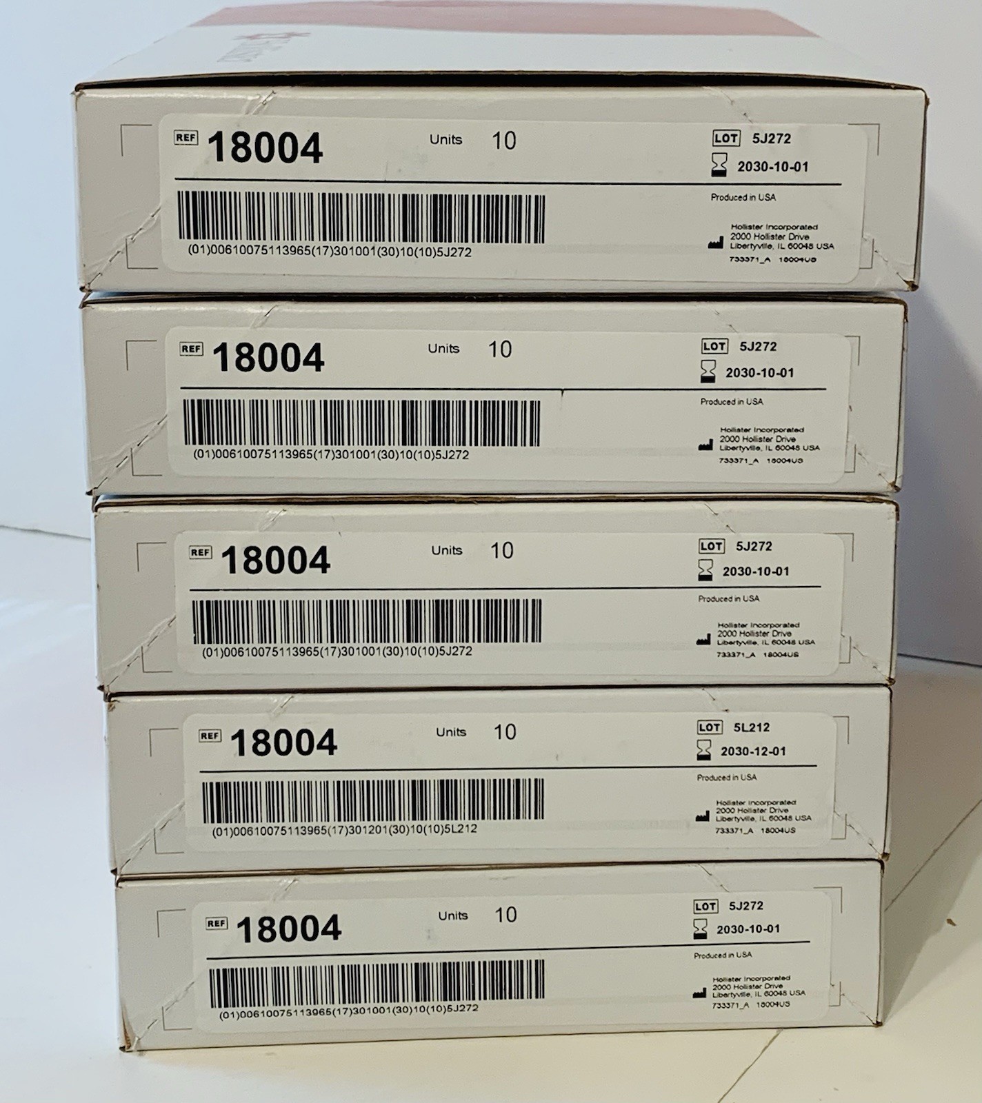 10 BOXES Hollister 18004 New Image 2-Piece colostomy 10BX/10EA Exp2030/10 FRESH