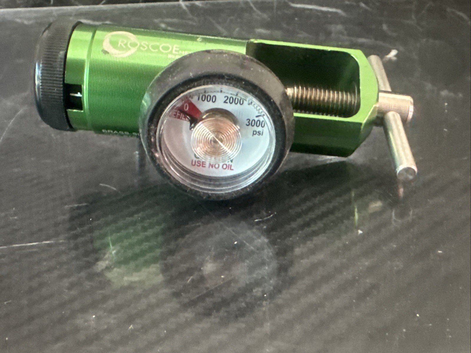 Roscoe Medical RMI-08MINI Tank Regulator 0-8 LPM, CGA-870