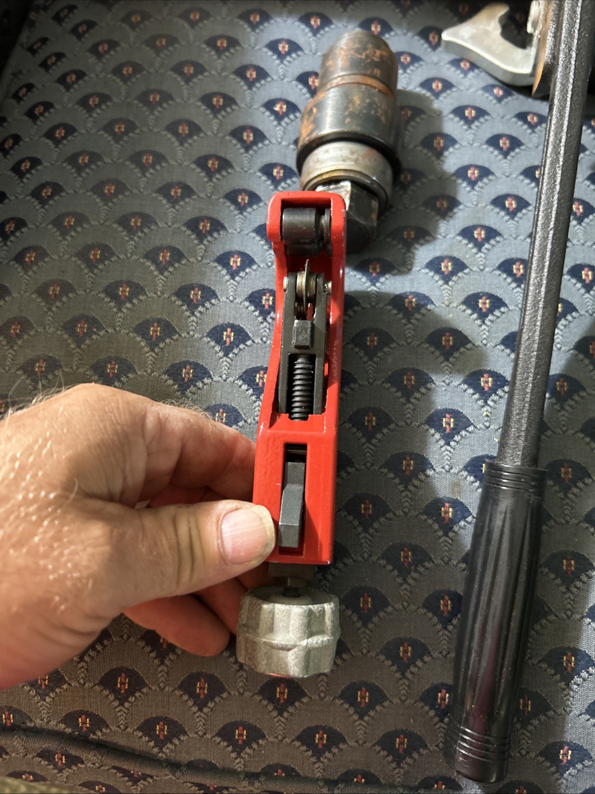 Ridgid Model #406 Cat # 36097 3/8” Conduit Bender + Reed Pipe Cutter + Greenlee