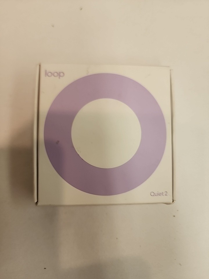 Loop Quiet 2 Earplugs for Noise Reduction Violet New Sealed