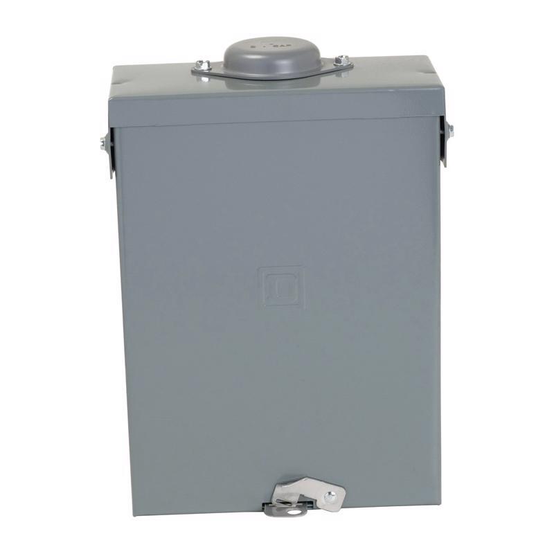 Square D HOM612L100RBCP Six-Space 12-Circuit Outdoor Main Lug Load Center 100A